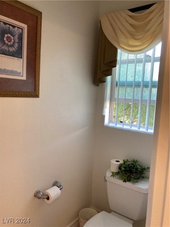 bathroom with toilet