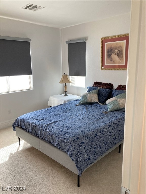 bedroom featuring carpet floors