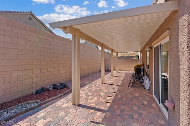 view of patio