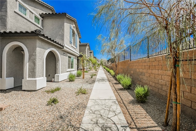 view of property exterior