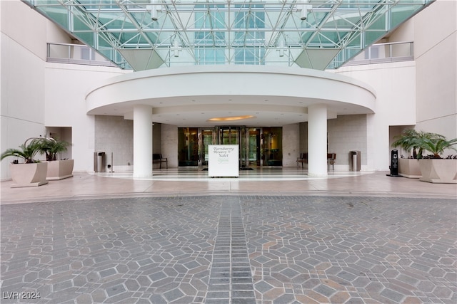 view of community lobby