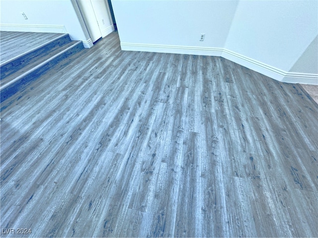 interior details with hardwood / wood-style flooring