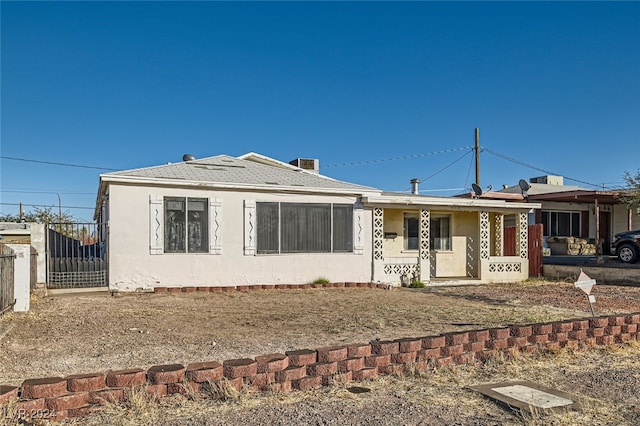 view of ranch-style house