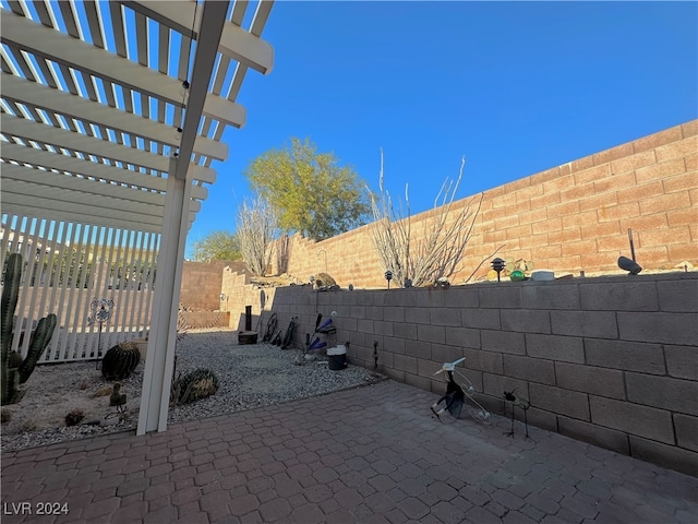 view of patio