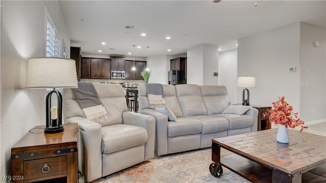 view of living room