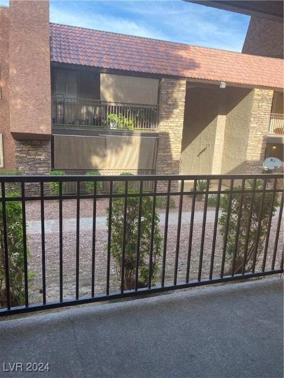 5317 Indian River Dr Unit 295, Las Vegas, NV 89103 - view of balcony