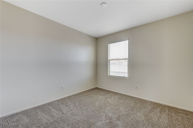 empty room featuring carpet