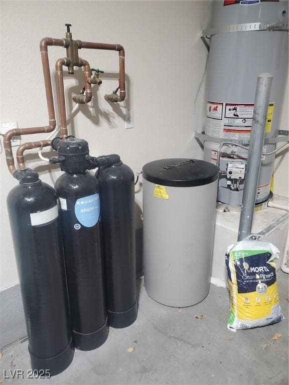 utilities with strapped water heater