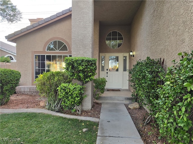 view of property entrance