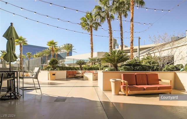 view of patio / terrace with outdoor lounge area