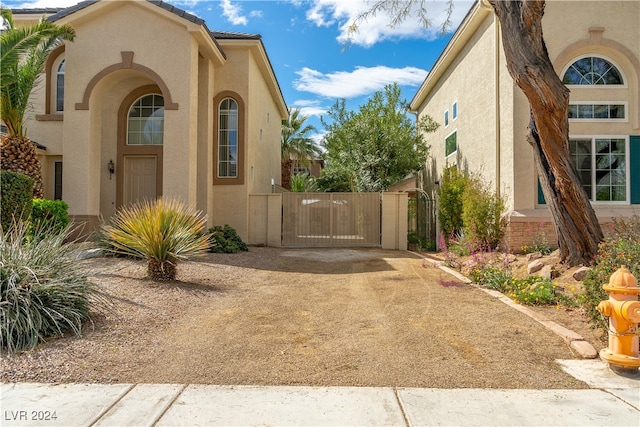 view of property exterior