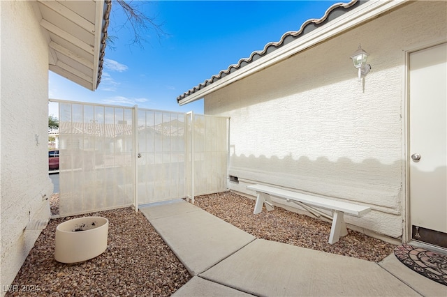 view of patio