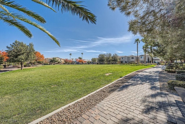 62 Augusta Course Ave, Las Vegas, NV 89148 - view of community with a yard and a residential view
