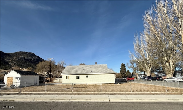 view of side of property