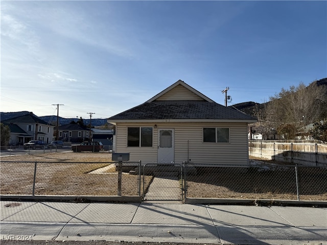 view of bungalow-style house