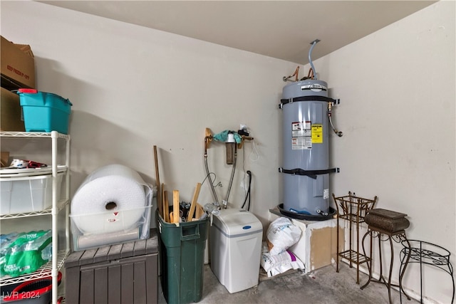 utilities with strapped water heater