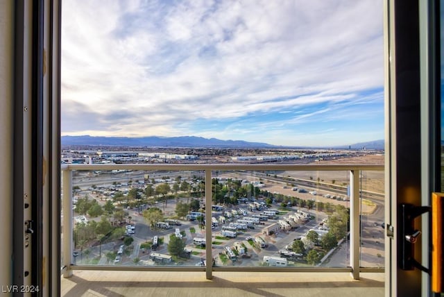 8255 Las Vegas Blvd Unit 2002, Las Vegas, NV 89123 - balcony featuring a mountain view
