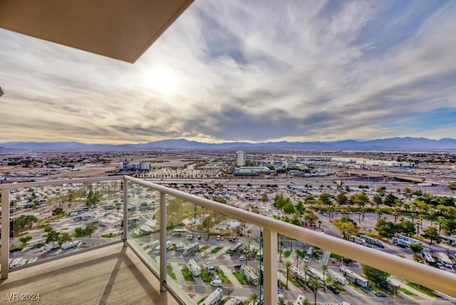 8255 Las Vegas Blvd Unit 2002, Las Vegas, NV 89123 - balcony featuring a mountain view