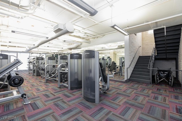 8255 Las Vegas Blvd Unit 2002, Las Vegas, NV 89123 - workout area with carpet