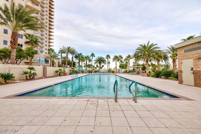 8255 Las Vegas Blvd Unit 2002, Las Vegas, NV 89123 - community pool with a patio area