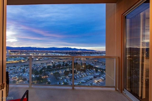 8255 Las Vegas Blvd Unit 2002, Las Vegas, NV 89123 - balcony featuring a mountain view