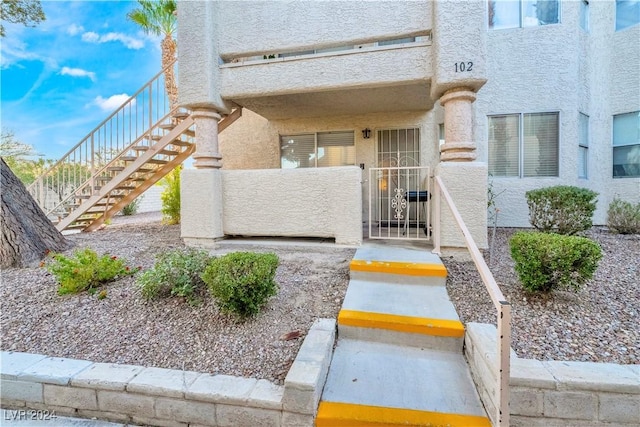 view of entrance to property