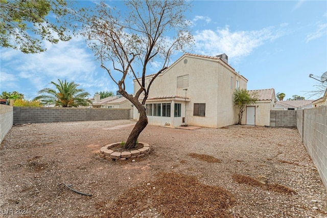 view of rear view of house