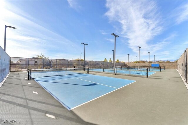 view of sport court with basketball court