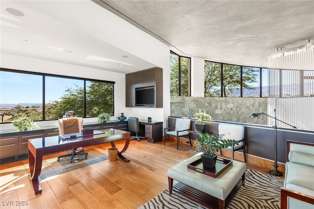 sunroom featuring plenty of natural light