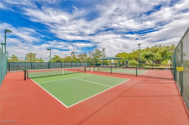 view of sport court with basketball court