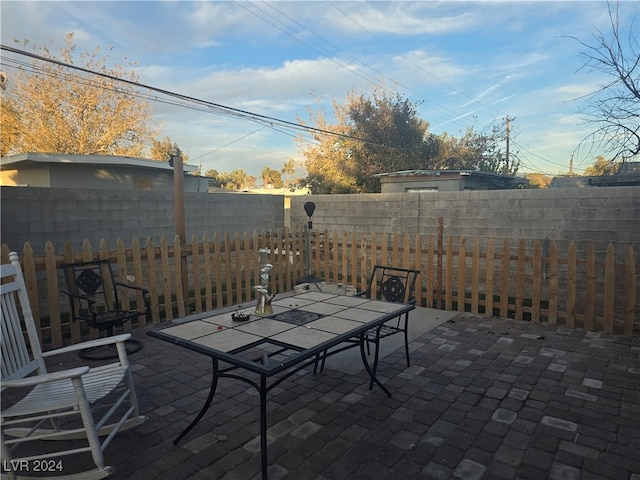 view of patio / terrace