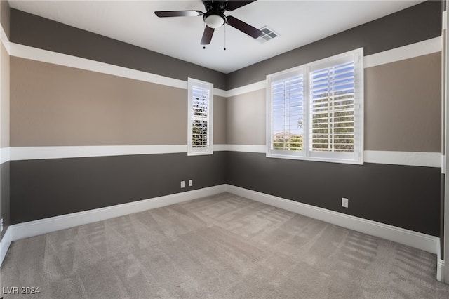 2804 Josephine Dr, Henderson, NV 89044 - carpeted spare room with a ceiling fan and baseboards