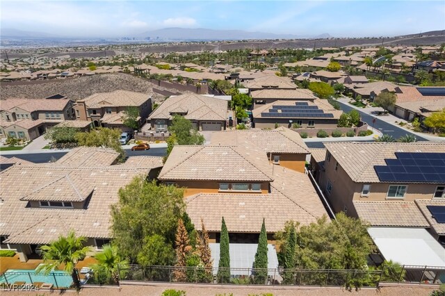 2804 Josephine Dr, Henderson, NV 89044 - aerial perspective of suburban area featuring a mountain backdrop