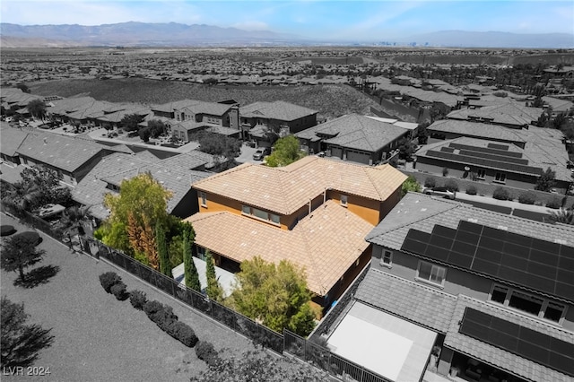 2804 Josephine Dr, Henderson, NV 89044 - aerial perspective of suburban area featuring a mountain backdrop