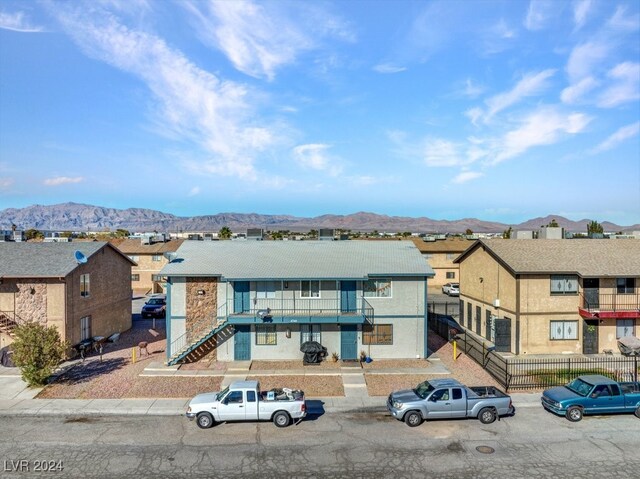 4740 Corsaire Ave, Las Vegas, NV 89115 - multi unit property with a residential view and a mountain view