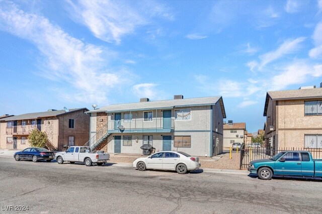 4740 Corsaire Ave, Las Vegas, NV 89115 - view of building exterior with stairs