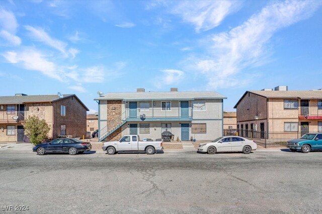 4740 Corsaire Ave, Las Vegas, NV 89115 - view of building exterior with stairway