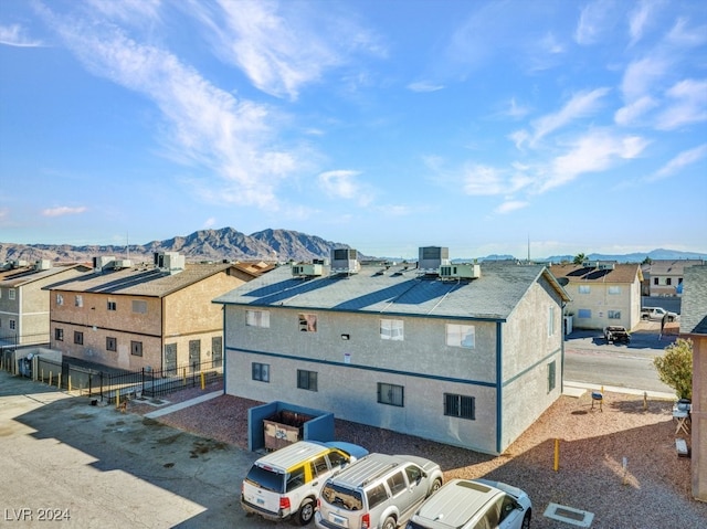 4740 Corsaire Ave, Las Vegas, NV 89115 - aerial perspective of suburban area with a mountain backdrop