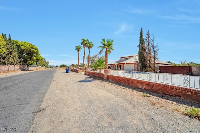 view of road