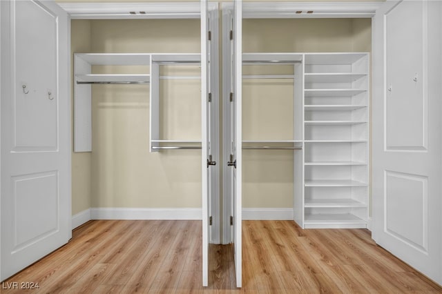 view of closet