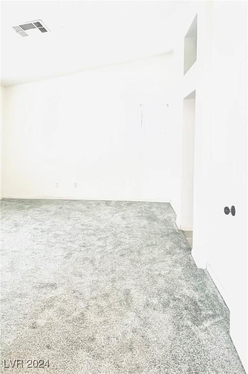 spare room with carpet floors