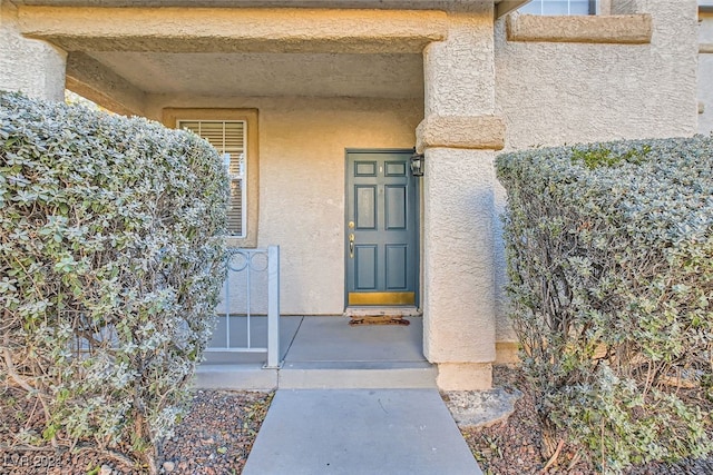 view of property entrance