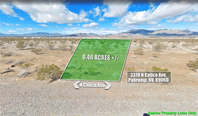 3370 N Calico Ave, Pahrump NV, 89060 land for sale