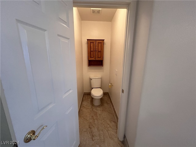 bathroom with toilet