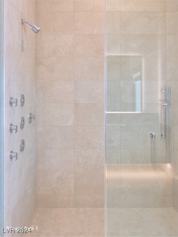 bathroom with an enclosed shower