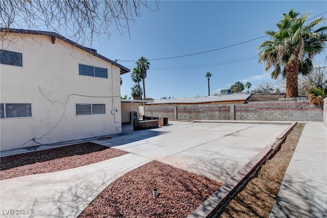 view of home's exterior featuring a patio