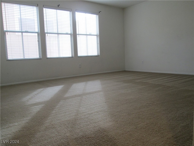 empty room with carpet floors