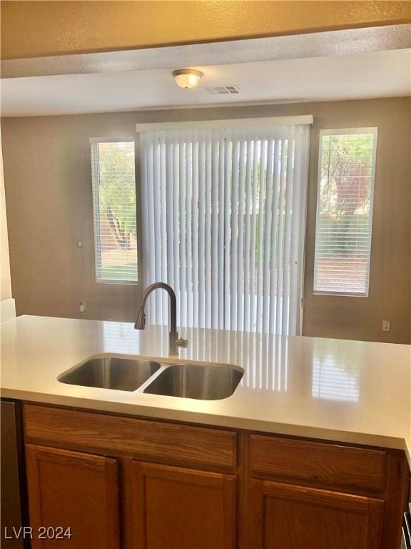 kitchen featuring sink