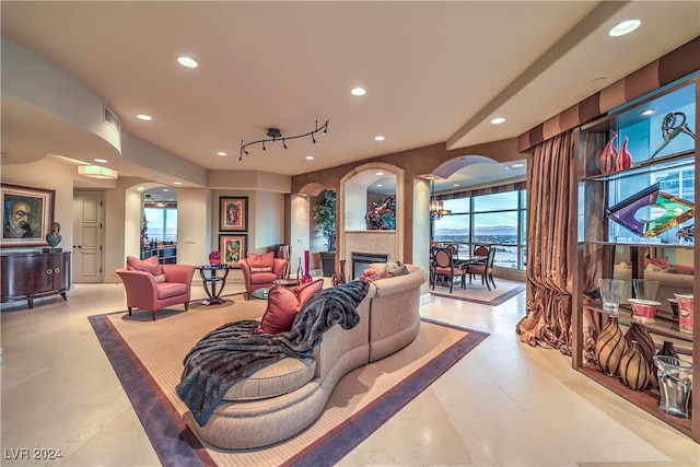 view of living room