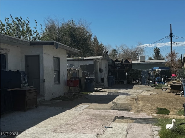 exterior space featuring a patio area